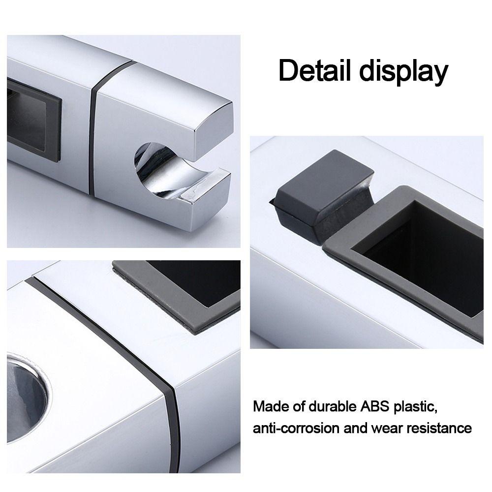 Вращающийся держатель насадки для душа, квадратная труба, кронштейн для рельса, аксессуары для ванной