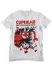 Футболка унисекс с ретро-мультяшной графикой Cuphead Dont Deal With The Devil, унисекс, в стиле 1930-х, игровая, из чистого хлопка, уличная одежда, топы