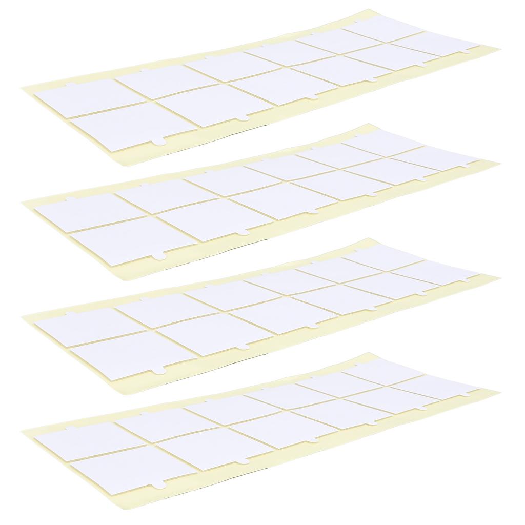 10 комплектов акустической звукоизоляционной монтажной пены с двухсторонним клеем, квадраты 40x40x1 мм