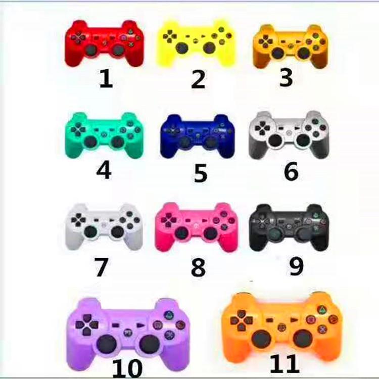 Беспроводной Bluetooth игровой контроллер с двойной вибрацией для PS3