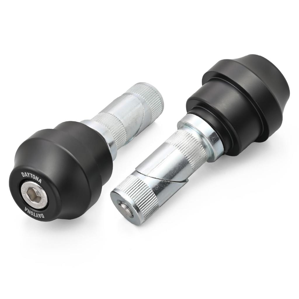 Daytona Motorcycle Bar End Mirror Adapter Honda Moon Inner For Handlebar Inner Diameter Heavy Weight Bar End Mirror Adapter Left and Right Set 39686