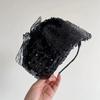 Breathable Glitter Sequin Headband Spring Hair Half Hat Hoop Fashion Half Hat Cover Women Headwear