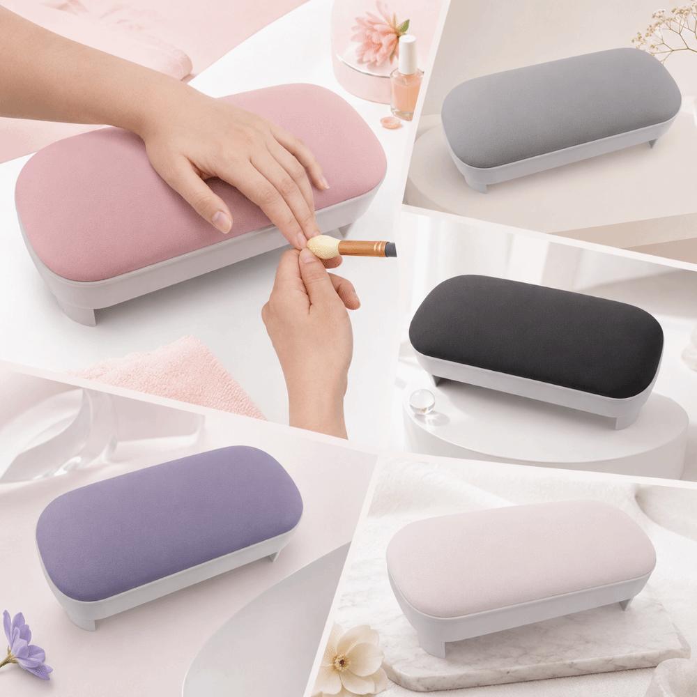 Ergonomic Nail Arm Rest Cushion Non-slip Nail Art Hand Cushion Soft Nail Pillow Nail Salon