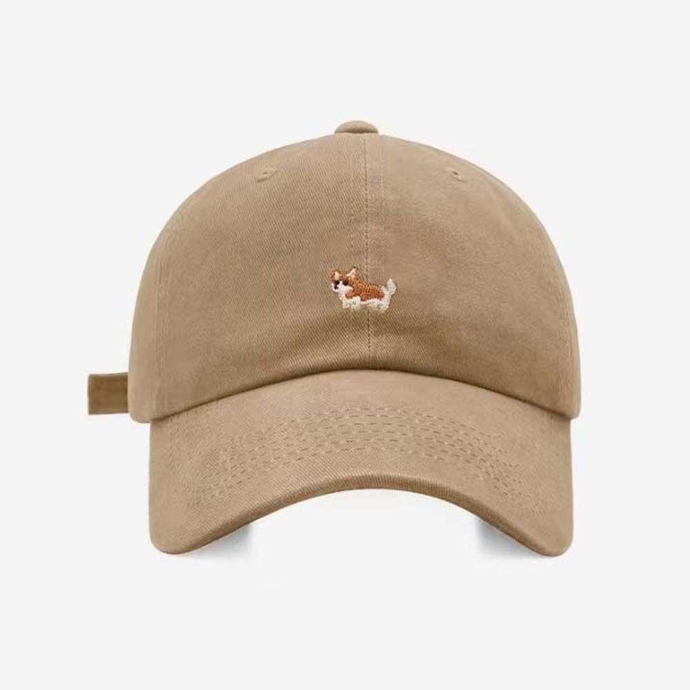 Бейсбольная кепка для собак и женщин, вышитая кепка с козырьком Corgi, модная мужская кепка с козырьком от солнца