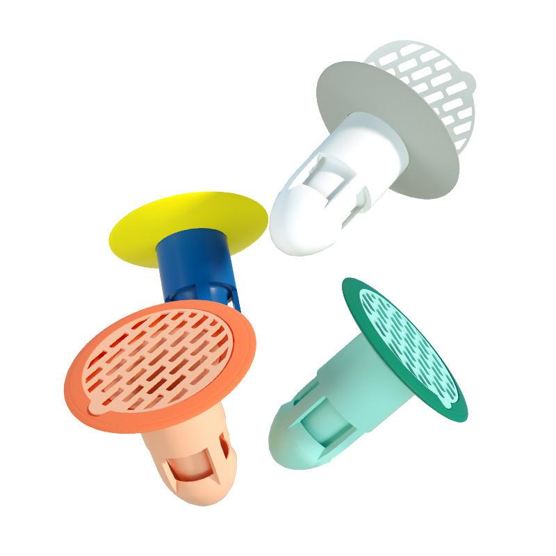 Deodorant Floor Drain Core Silicone Shower Drain Stopper Insectproof Anti-Odor