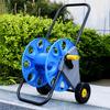 Garden Hose Reel Cart with Wheels Heavy Duty Lightweight Portable Outdoor Yard Patio Industrial Hose Reel Cart Water Pipe Storage Rack Holder