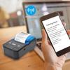 Портативный термопринтер чеков 58 мм, беспроводной BT Mini Bill Ticket POS, мобильный принтер с