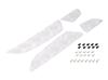 Подножки KITACO (Серебристый анодированный) для PCX125 (JK05-1200001~) и PCX160 (KF47-1200001~), Левый и правый комплект, Алюминий, 538-1490060
