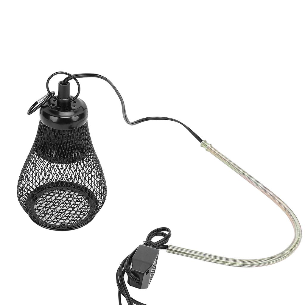 Reptile Heat Lamp Guard Protection Iron Anti Scald Reptile Lampshades for Reptile Lizard Snake