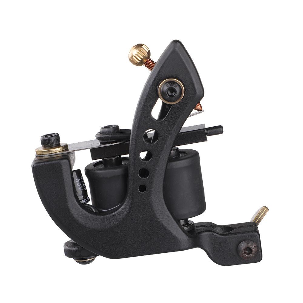Coil Tattoo Machine for Liner Shader Tattoo Frame 8 Warp 10 Warp for Tattoo Trainer Beginner School