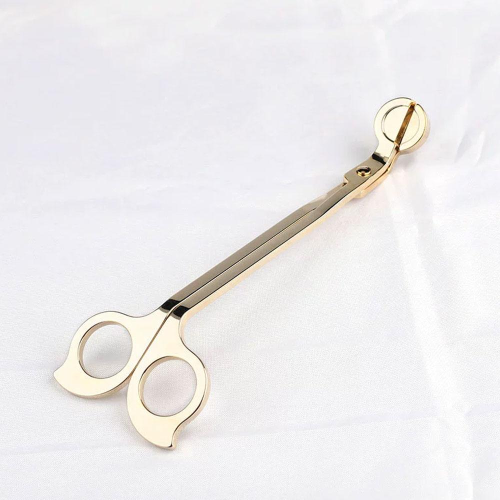 Триммер для фитиля свечи с дизайном в виде бабочки, металлические ножницы, инструмент для ухода за свечами, материал из нержавеющей стали, аксессуар для ароматерапевтических свечей