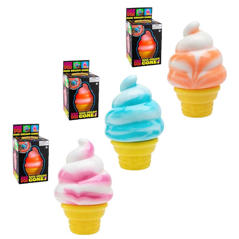 2026 Needoh Nice-Sicle Мороженое на палочке Сенсорная игрушка-сквиш Супер Стресс Мороженое Облегчение Для Детей Взрослых Лето Easfestival Подарки