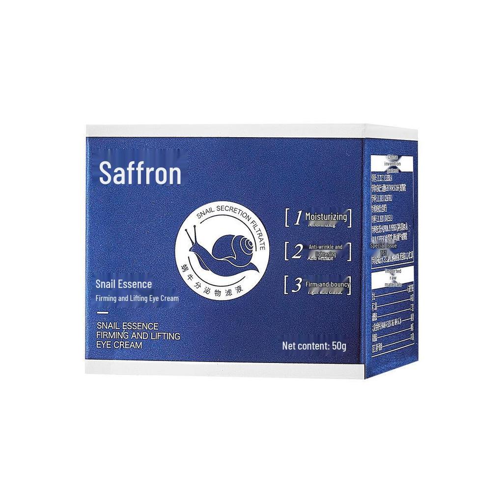 Saphir Укрепляющий крем для век с эссенцией улитки - Увлажняющий и подтягивающий уход для женщин