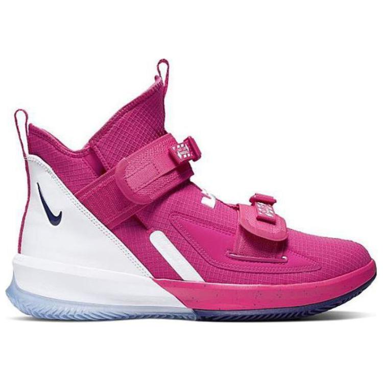 Мужские кроссовки Nike Soldier 13 Kay Yow Ярко-розовый/Белый-Регентский фиолетовый