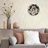 Holy Family Wooden Round Wall Art, Inch Religious Home Decor, Relief Sculpture, Versatile for Living Room, Bedroom, Cafe