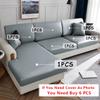 PU Leather Sofa Cover Durable Waterproof Sofa Seat Cushion Cover For Living Room Stretch L-shaped Sofa Slipcovers Protector