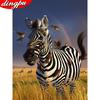 5D Diamond Painting Animal Diamond Embroidery Black And White Zebra Cross Stitch