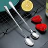 Stainless Steel Spoons Long-handled Stirring Spoons Ice Spoons Household Cooking Spoons Soup Spoons Spoons and Rice Spoons