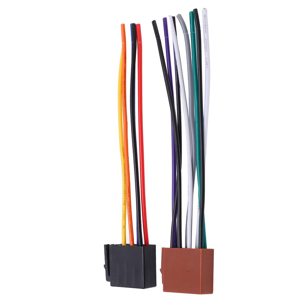 2 шт./компл. адаптер жгута проводов ISO ABS металлический автомобильный стерео адаптер разъем замена для C230 2000