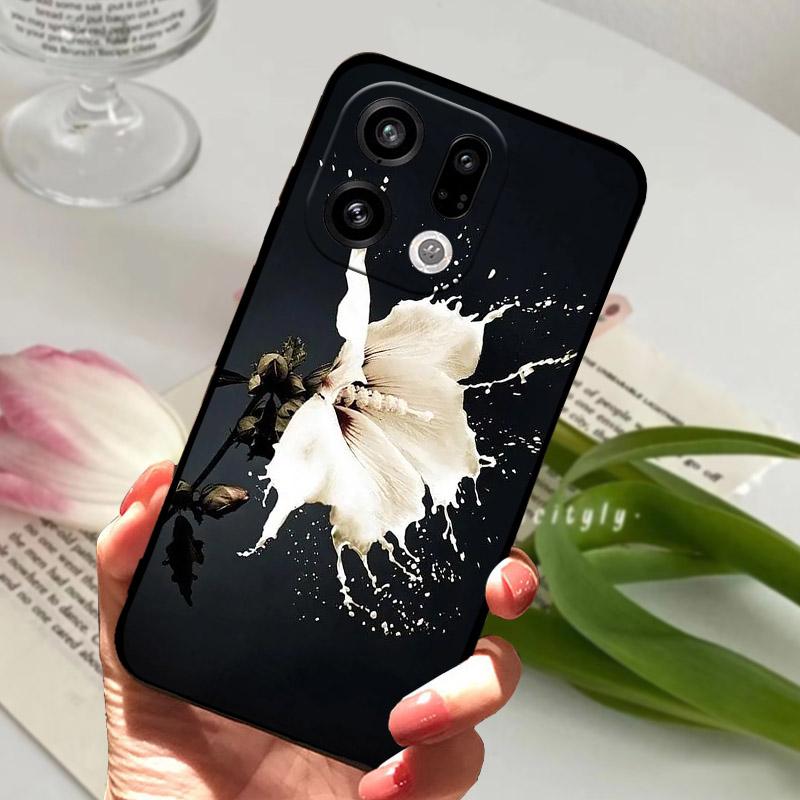 Чехол для Oppo Find X9 Pro X9 Мягкий Силиконовый TPU Чехол для OPPO Find X 9 FindX9 Pro Защита Камеры Оболочка Ударопрочный Бампер PLJ110