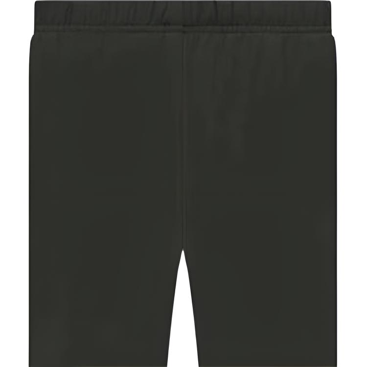 Fear of God Essentials Мужские утепленные спортивные брюки из нейлона SS23 с принтом логотипа и плотной теплой вязкой, цвет выцветший черный, FOG-SS23-026