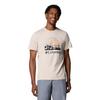 Path Lake II Graphic Tee, Mens Beige T-shirt
