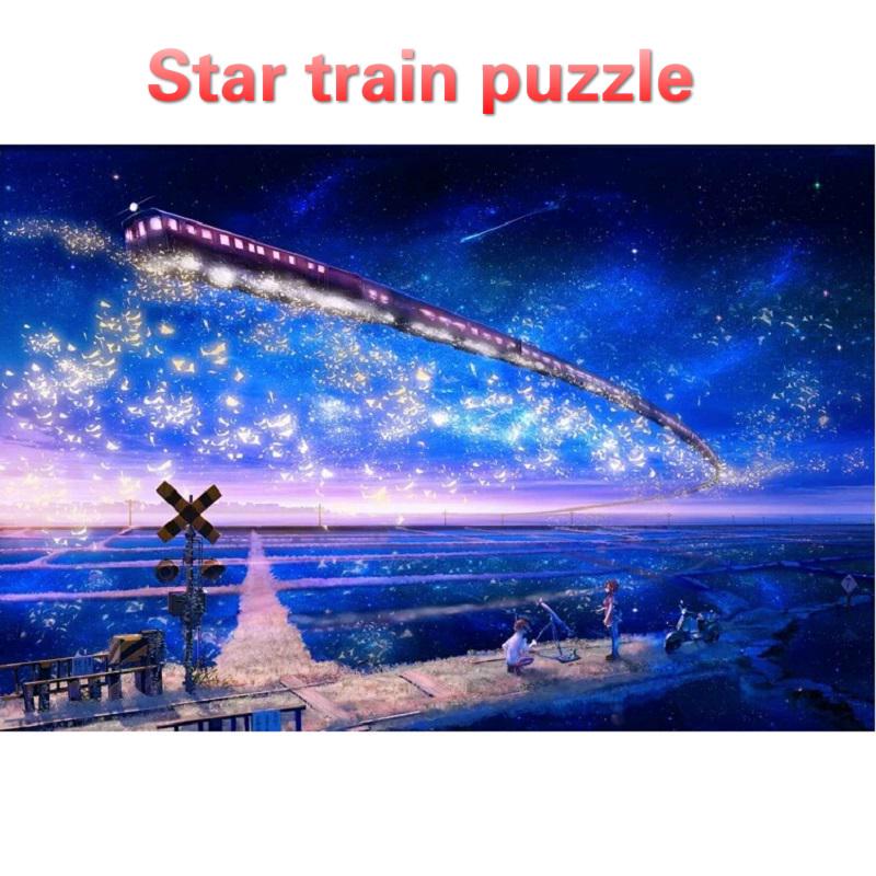 1000 Pieces Adults Scenery Picture Puzzles Children Kids Educational Assembling Jigsaw Toys
