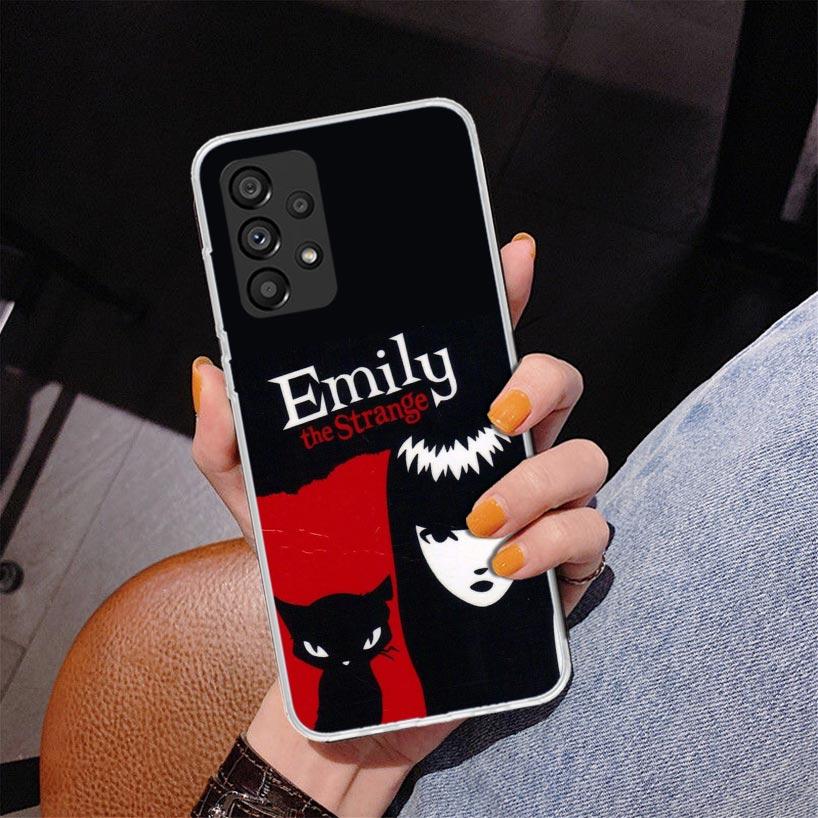 Comics Emily The Strange Phone Case For Samsung Galaxy A17 A16 A15 A14 A13 A57 A56 A55 A54 A53 A37 A36 A35 A34 A33 A26 A25 A24 A