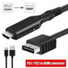 Adapte PS2 To HDMI-compatibale Audio Video Converter Cable PS2 To HDMI Adapter PS2/PS1 To HDMI