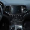 Накладка на панель навигации GPS для салона автомобиля для Jeep, Grand, Cherokee 2014-2018 Наклейка на панель навигации из углеродного волокна