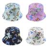 Korean Chic Fisherman Hat Women's Spring Summer Fashion Sunscreen Butterfly Print Bucket Hat Trendy