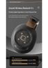 H&S V830 Светодиодная беспроводная/проводная игровая гарнитура Bluetooth 5.4 с накладными амбушюрами и мягким кожаным чехлом