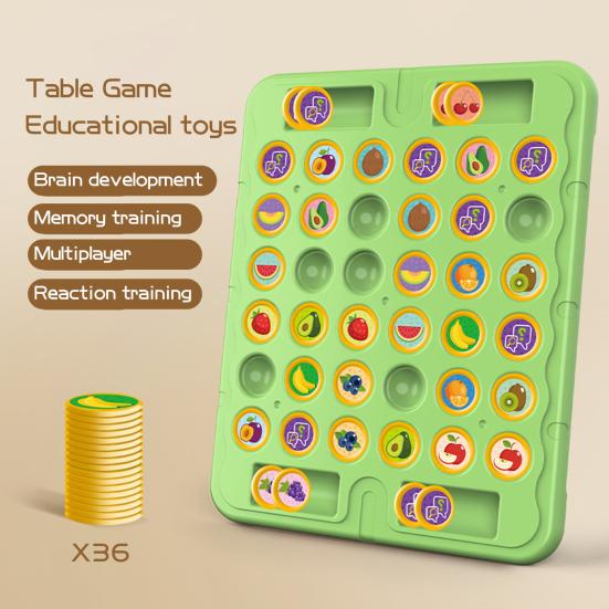 1/2 шт. Детские шахматы с животными, настольная игра для 2 игроков, игра на память, шахматы для сопоставления