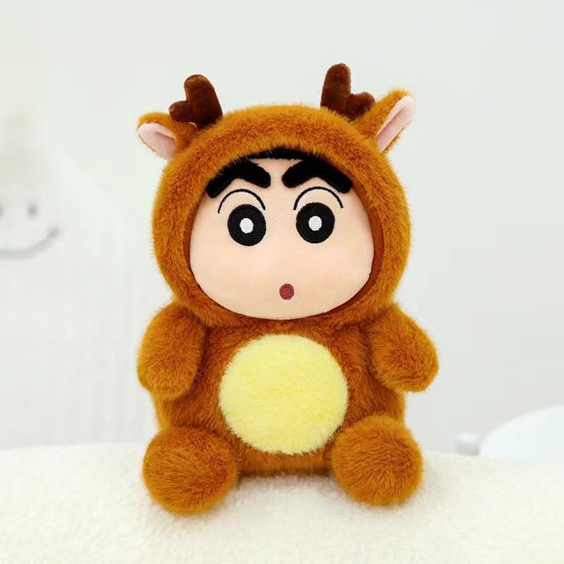 Crayon Anime Shinchan Crocodile Bee Bear Lobster Dress Up Plush Toy Doll Gift