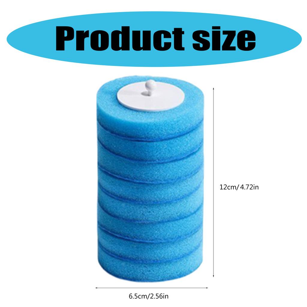 Насадки для туалетной щетки с моющим средством, смываемая насадка для туалетной щетки, набор сменных насадок для гигиенической уборки ванной комнаты