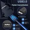 COMFAST CF-WU785AC Двухдиапазонный WiFi-маршрутизатор 1300 Мбит/с, USB-сетевой адаптер с 4 антеннами
