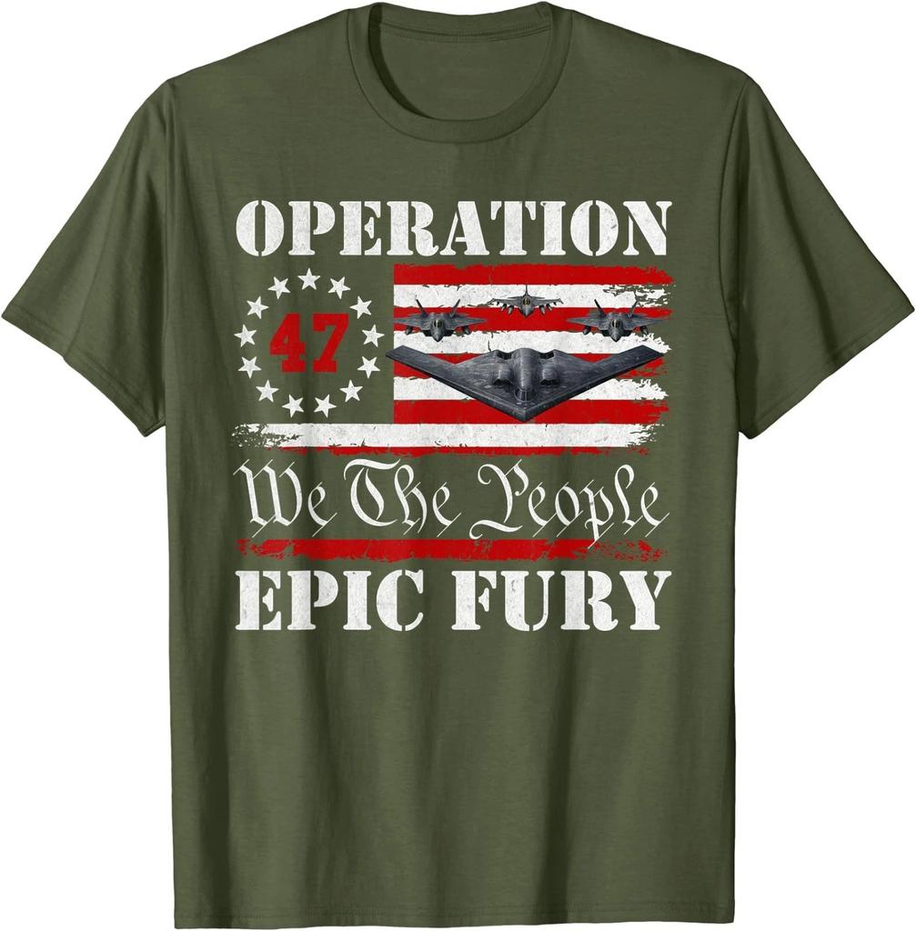 Футболка Operation Epic Fury для мужчин и женщин