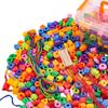 Набор бусин для шнуровки, блок для развития мелкой моторики, игрушка для детей 3, 4, 5 лет, 160