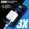 FONKEN PD 20W Быстрое зарядное устройство QC3.0 USB-разъем для быстрой зарядки Зарядка мобильного телефона для IPhone