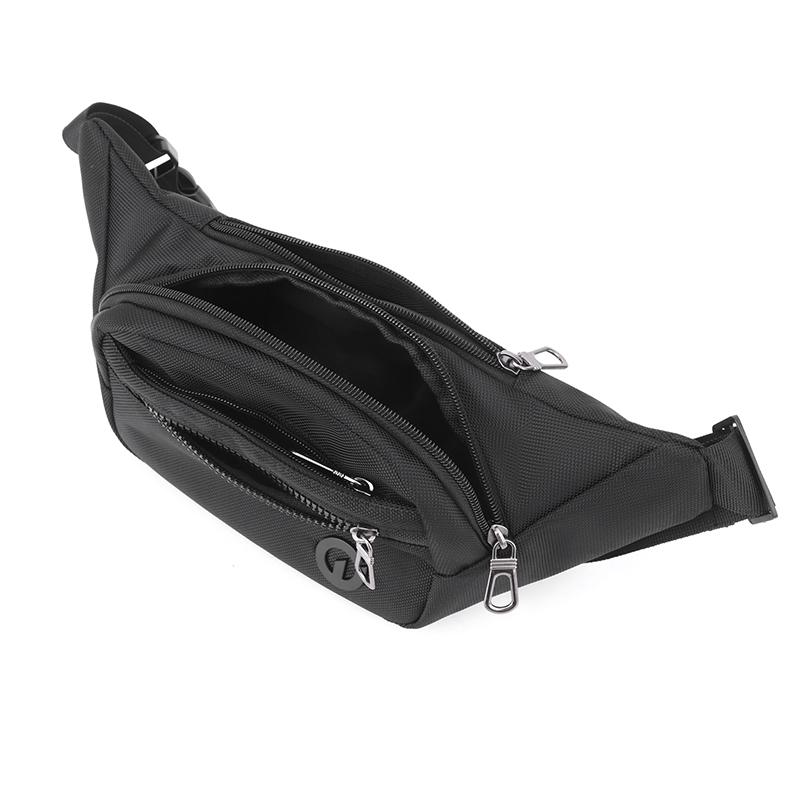 Water-repellent Men's Waist Bag Outdoor Sports Shoulder Crossbody Bag Chest Bag