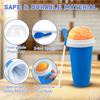 Kids Slushy Maker Machine - BPA-Free Portable Ice Cream Cup, Leakproof Squeeze Bottle for Milkshake Smoothies & Summer Drinks