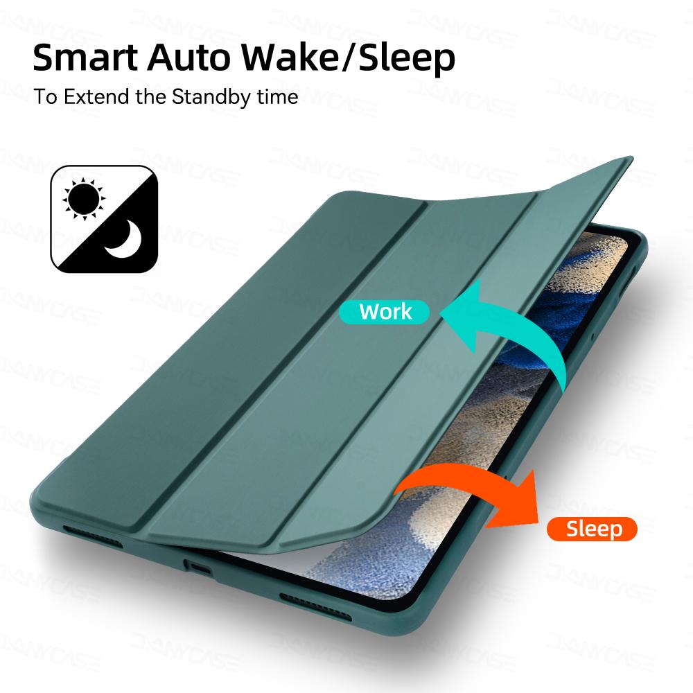 Чехол-подставка с тремя сгибами для huawei Matepad 10,4 дюйма Matepad pro 10,8 дюйма huawei M6 10,8 дюйма PU Чехол для планшета Smart Leather