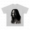 Rapper KING VON Retro Graphic T Shirt Men's Hip Hop Clothing T-Shirts Y2k Unisex Fashion Oversized Ghetto Gangster Top