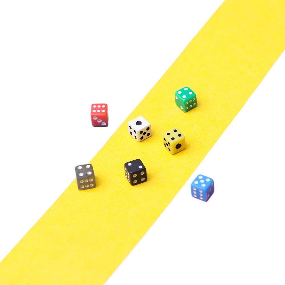 Acrylic 5mm Dice 5mm Micro Dice D6 Mini Dice  Board Game