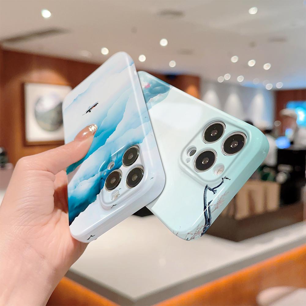 Все включено Пленка Чехол для телефона Мультяшный Модный дизайн Жесткий Чехол Полная защита Защита камеры для OPPO A60 A96 Reno12 Realme C53 C75