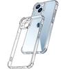 Прозрачный чехол для Apple iPhone 14 13 Mini 13 Pro Max, толстый противоударный мягкий силиконовый чехол для телефона iPhone 14 Pro Max 13Pro 14 Plus