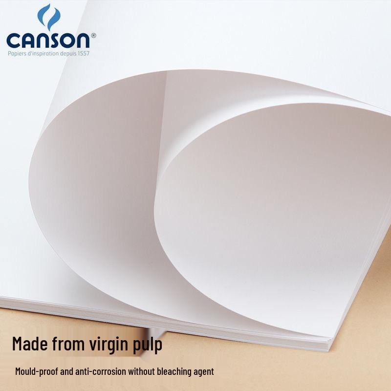 Бумага для эскизов Canson, 8K/4K, 160г/150г/230г, Бумага для рисования, открывающаяся на половину/полностью