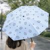 Windproof Portable Folding Umbrella Cartoon Pattern Dual Use Umbrella  Travel