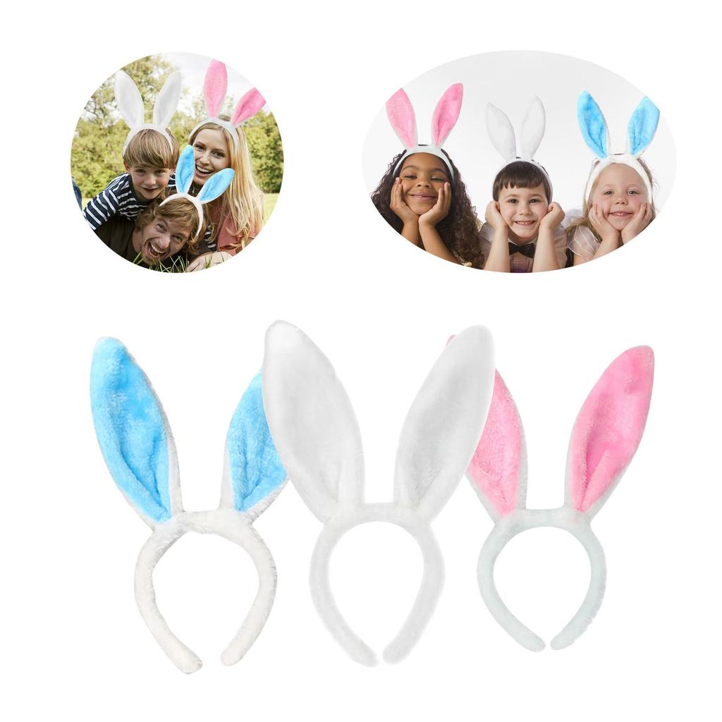 3PC Easter Adult Children Hairband  Ear Headband Hairband Hair Accessories