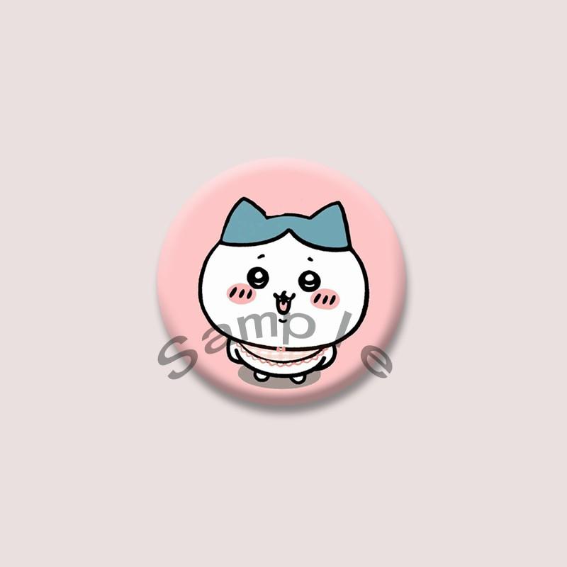 Manga Peripheral Chiikawa Icons Badge Cute Cartoon Characters Enamel Brooch Clothing Bag Accessories Jewelry Pins Kids Toys Gift